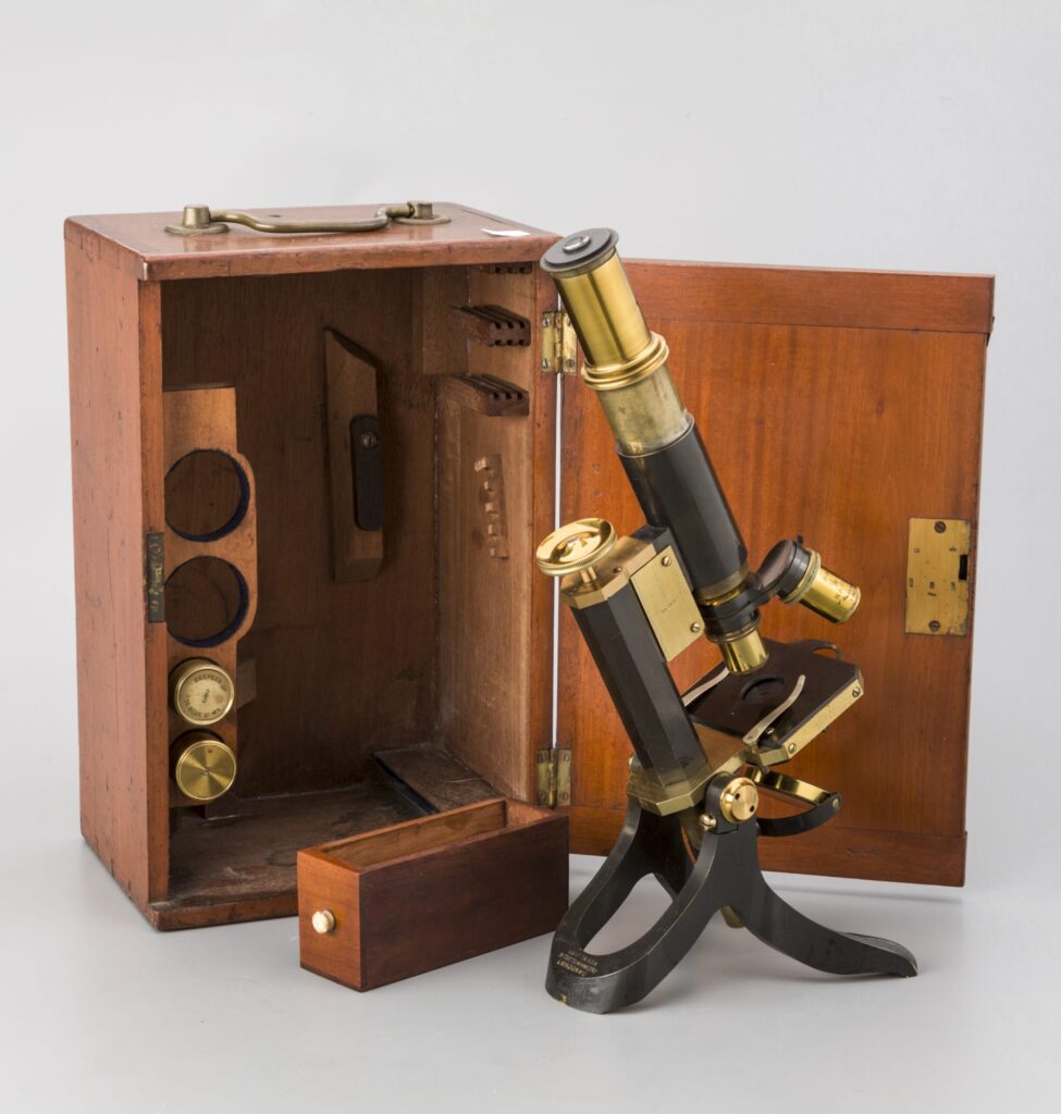Monocular microscope. J. Swift & Son. London. c.1870.