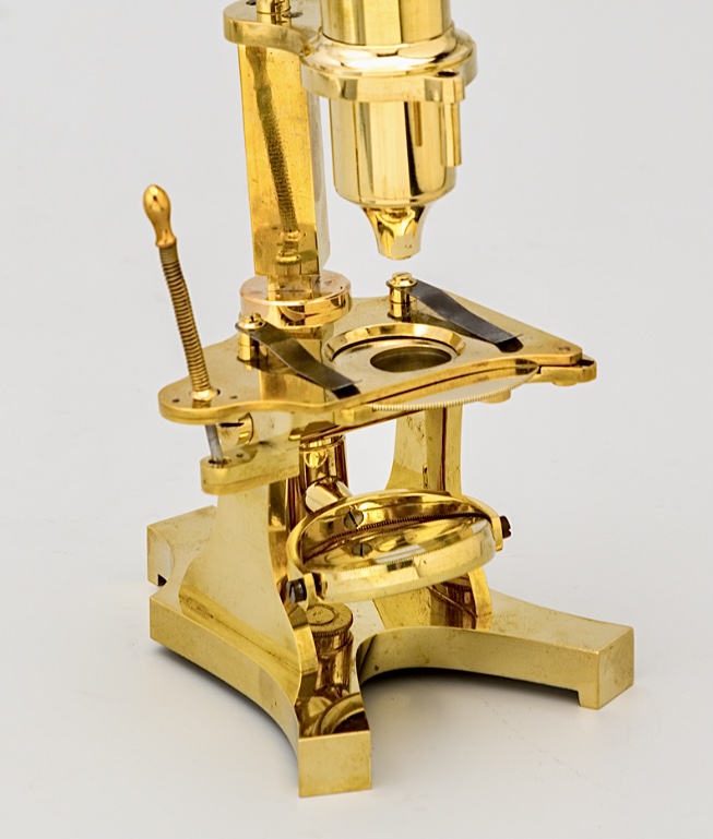 54. Gran microscopio monocular con sistema Varley. c.1850.1