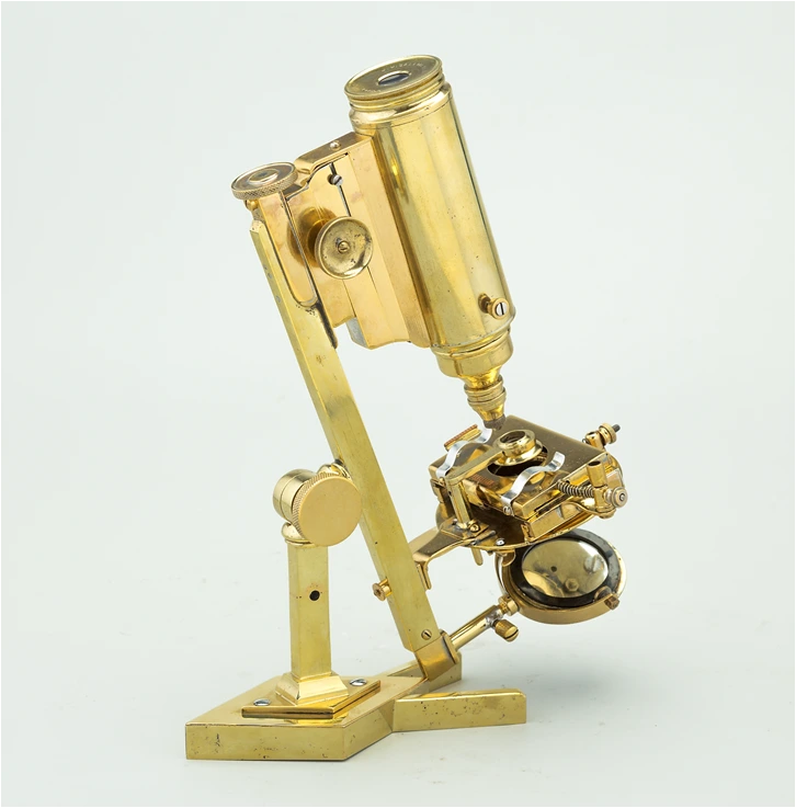 57a. Microscopio monocular. J.H. Dallmeyer. Londres.1858.