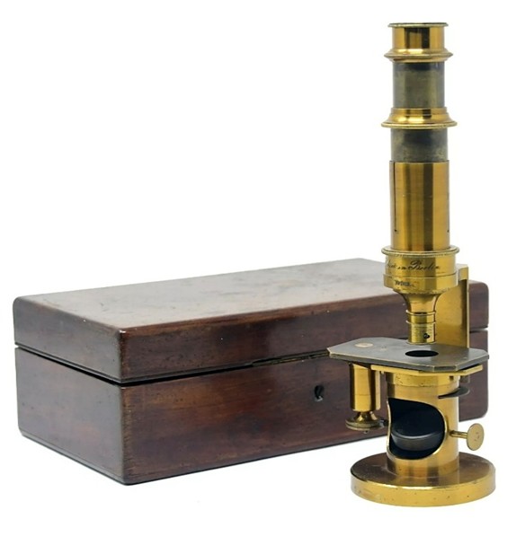 Modelo de microscopio de tambor de Schiek (PB nº 52i)
