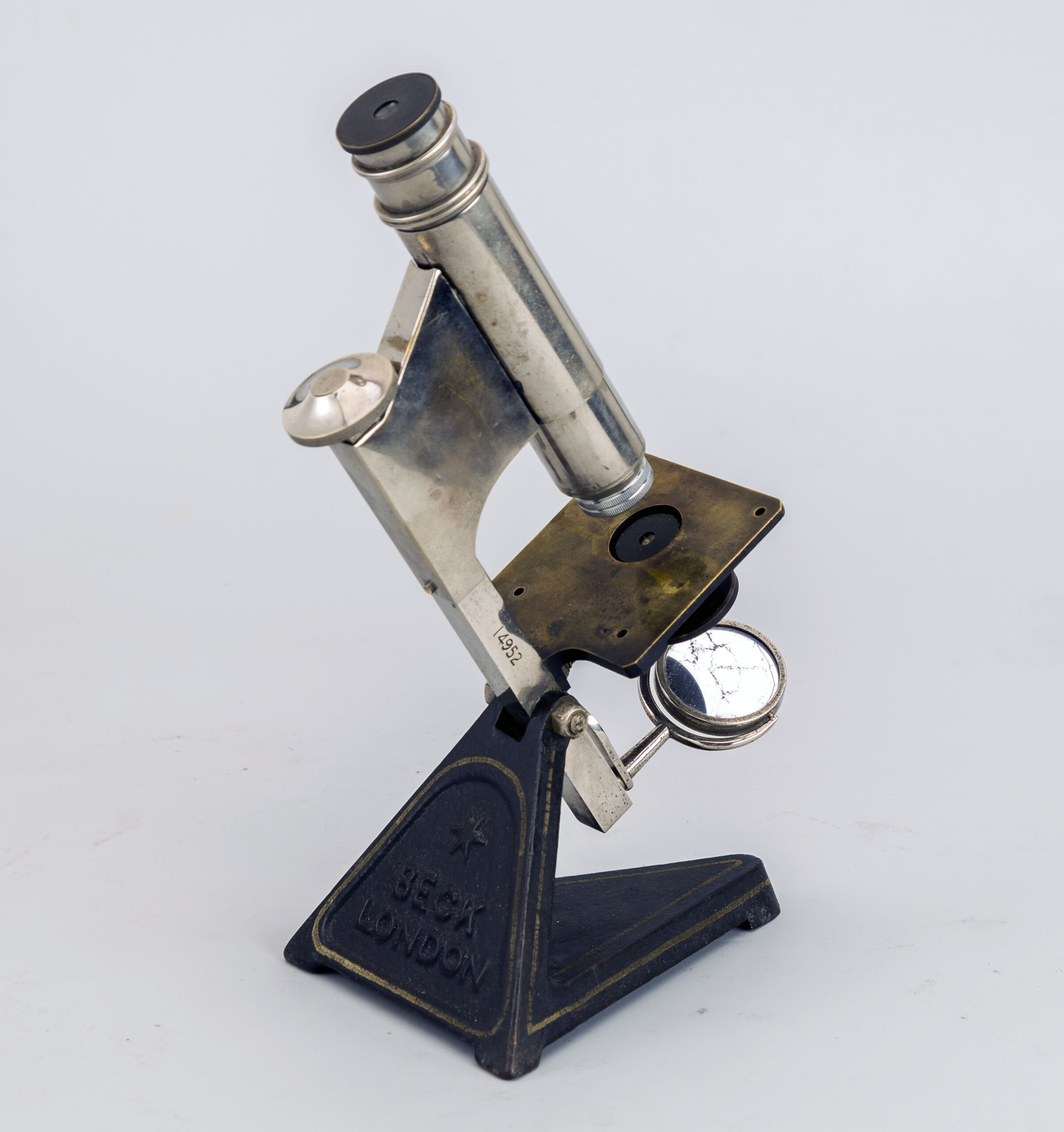 75a. Modelo Star niquelado de Beck & Beck.1885. Londres.