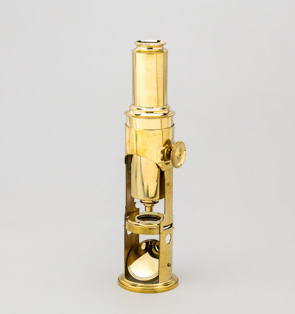Large barrel compound microscope. 1800