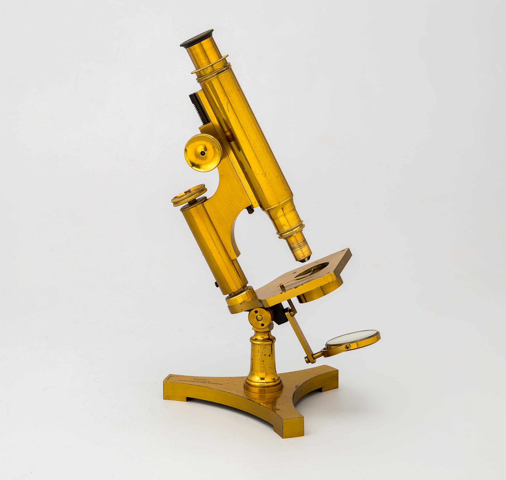72. Microscopio monocular. Perken, son & Rayment Londres. 1860