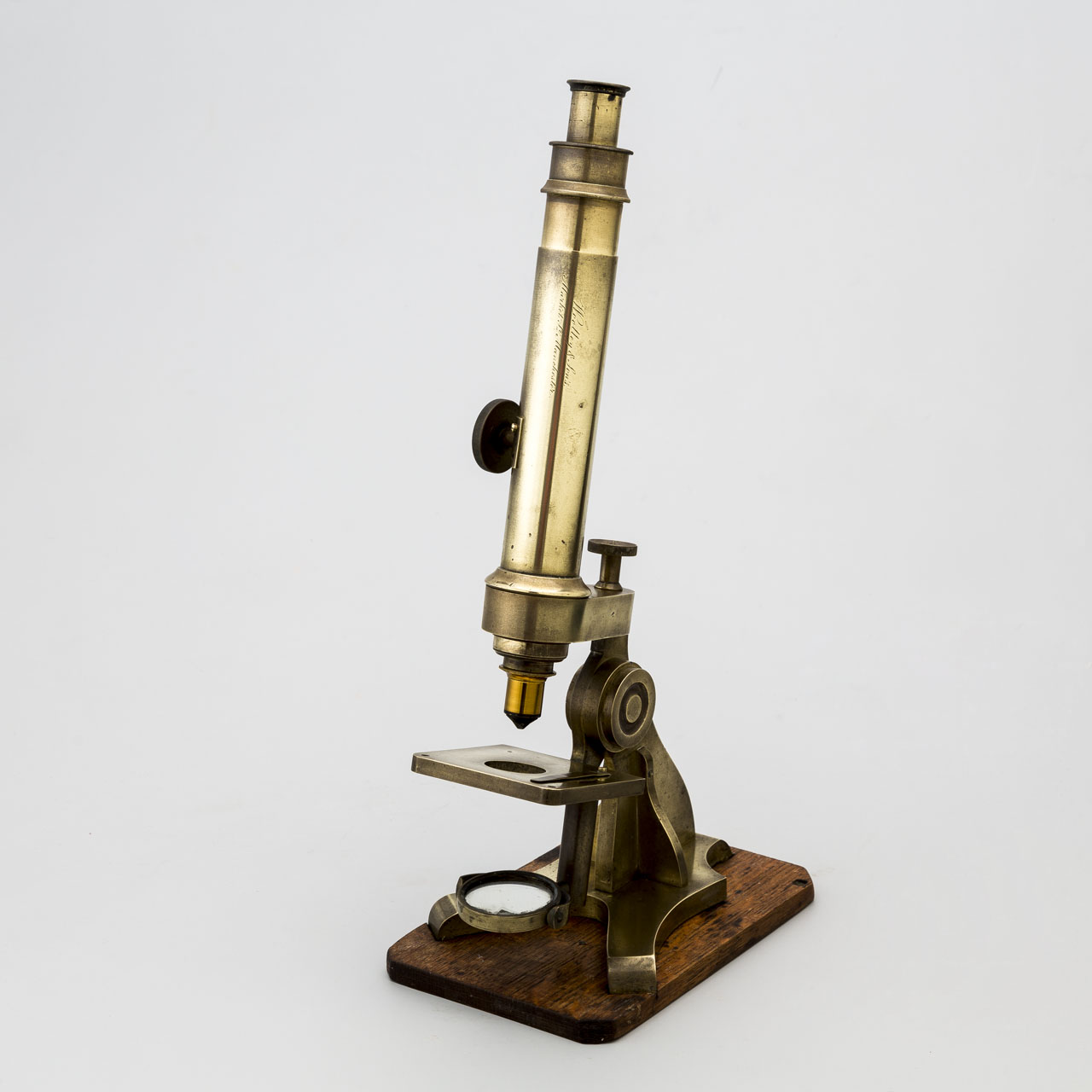 47. Gran microscopio monocular James Woolley & sons.1860. Manchester