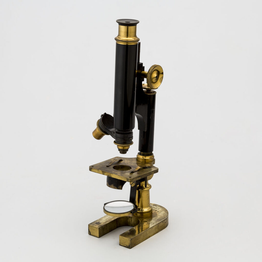 Microscopio monocular compuesto. R & J Beck. Londres. c.1865
